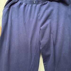 💚3/$25 Woman Within Navy Blue Jogging Pants